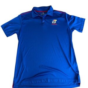 Kansas University Men’s Polo Size Large
